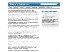 Tablet Screenshot of gigatron.com